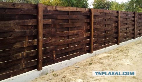 Заборы для дачи - обзор различных вариантов