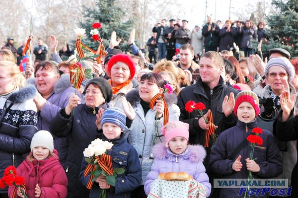 Севастополь встретил ВВшников
