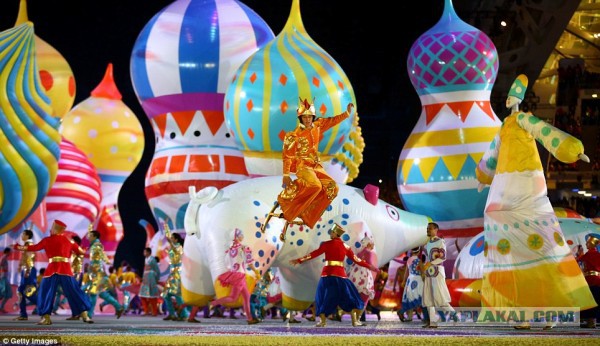 Смотрю открытие Олимпиады!