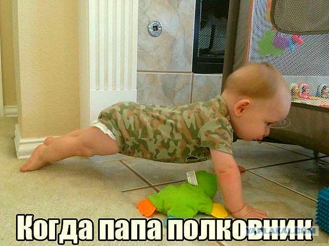 Эмоции на лицах карапузов.