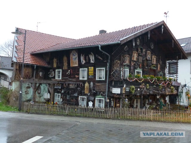 Сказочная деревушка в баварских Альпах