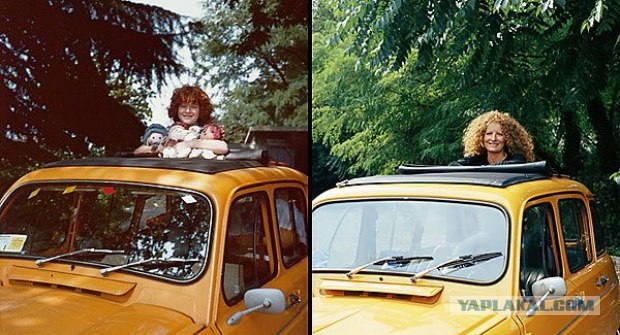 Автомобили и их владельцы 20 лет спустя.