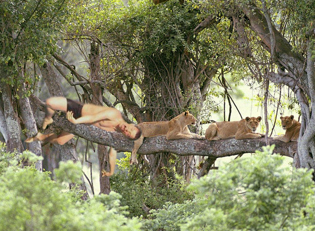 Фотожаба: Перед купанием