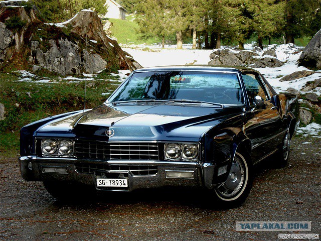 Американские авто 60-х в цвете
