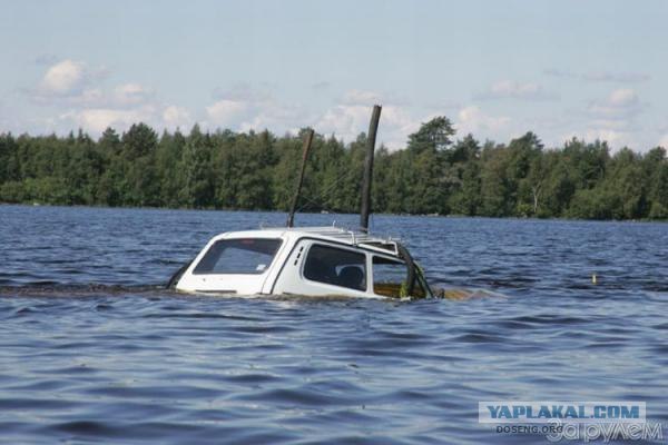 Подводная "Нива"! (видео)