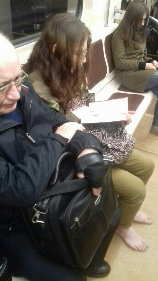 Модники из бескрайних просторов метрополитена