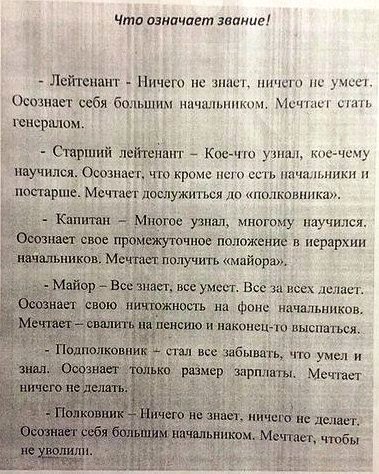 Карьера в армии