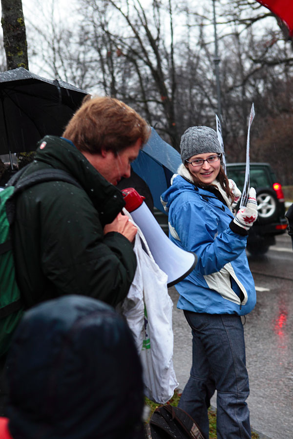 Фото с митинга в Мюнхене