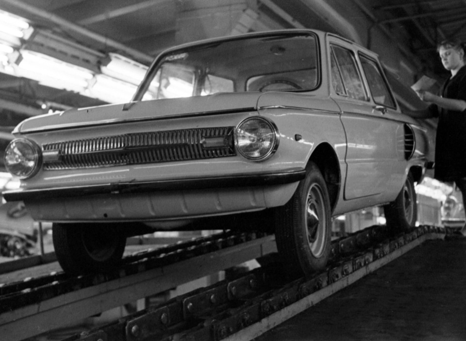 Редкая модификация автомобиля ЗАЗ-966 1968 года
