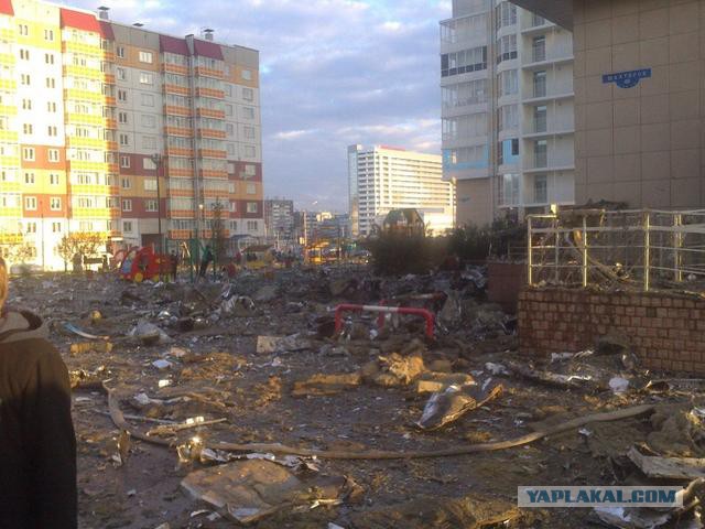 Пожар в Красноярске