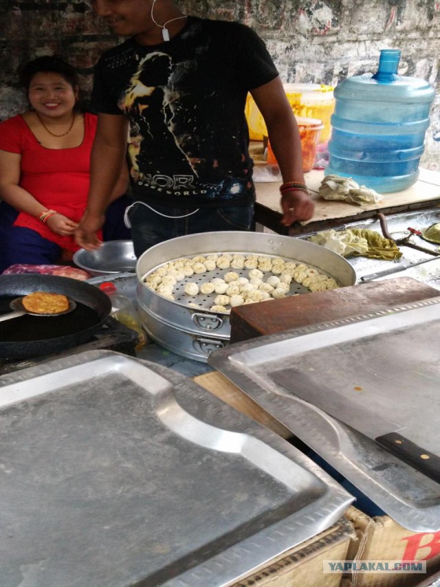 Тесто и мясо