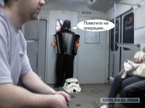 Дарт вейдер в Питере!