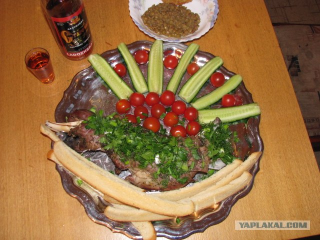 Баранья ножка, с калькуляцией