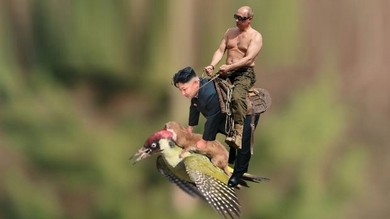 Фотожабы: Наклонившийся Ким