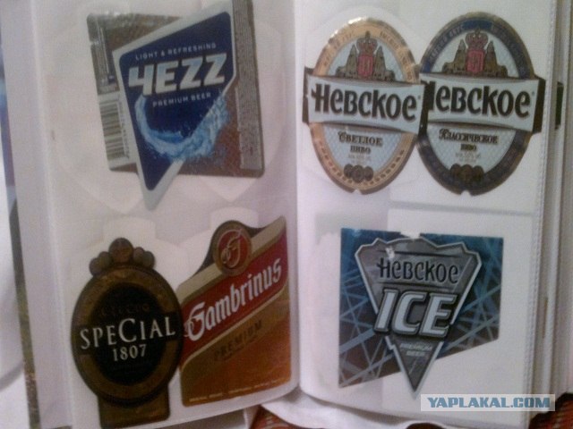 Моя коллекция пивных этикеток.