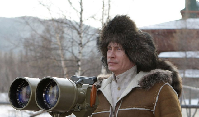 Путин провёл ночь в тайге
