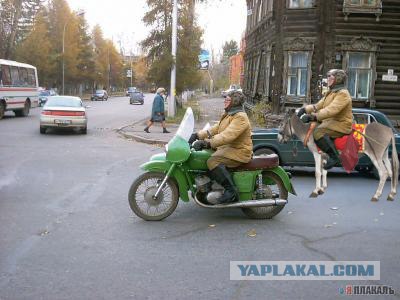 Фотожаба: Гонщик