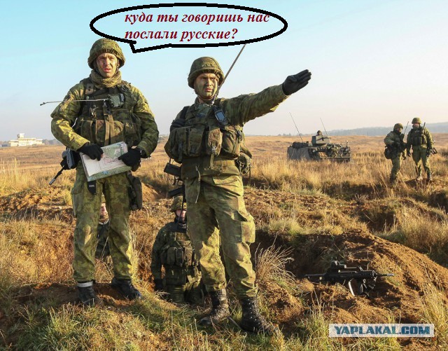 Сценарий боевых действий против России.