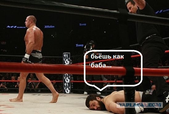 Вышел на бой с Емельяненко и чёт приуныл...