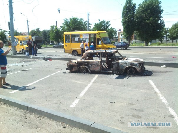 Горячее лето 2014 в Луганске