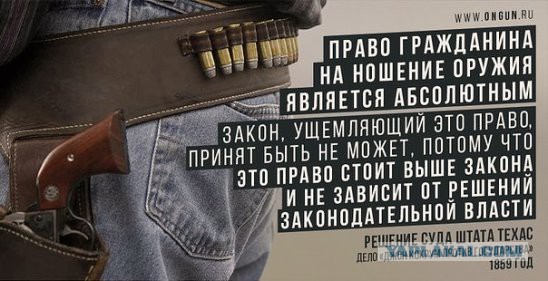Самооборона в картинках. Гражданин должен быть вооружен