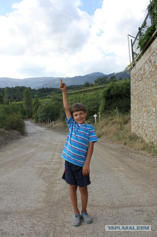 Дорога из Киева и из Москвы в Ялту.