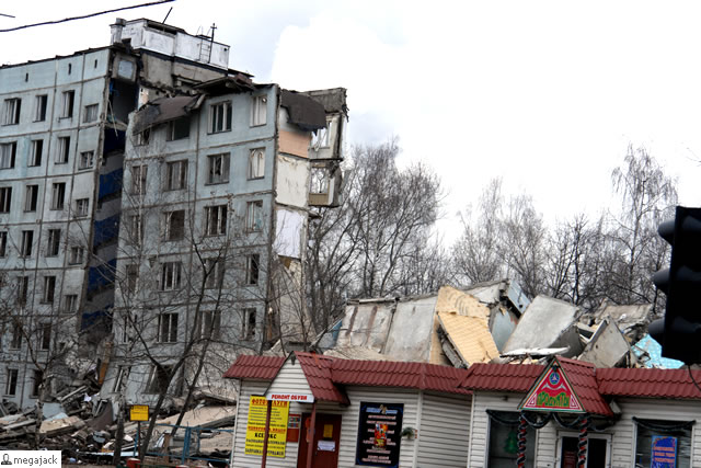 Как в москве не совсем удачно взорвали дом