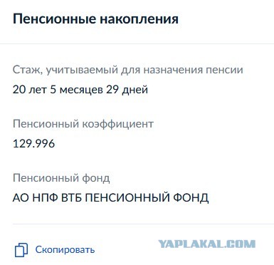 Покупка одного пенсионного балла обойдется в 65 600 рублей,
