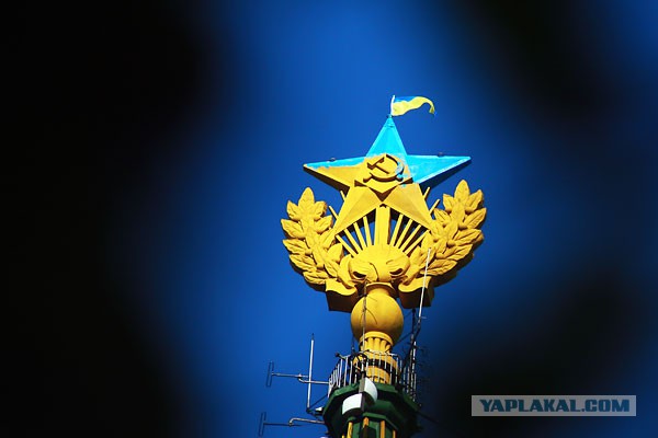 Задержанны вандалы осквернившие звезду