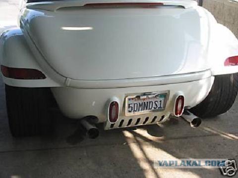 Родстер Plymouth Prowler с четырьмя дверями(8фот)