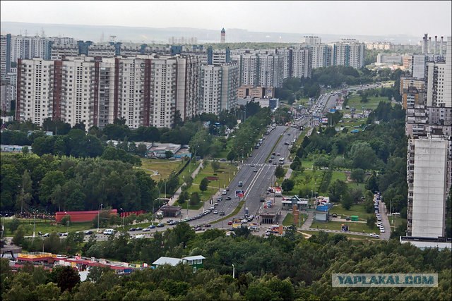 Москва с высоты птичьего полета (77 фото)