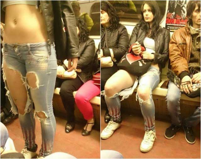 Кардинально модные личности из нашего метрополитена