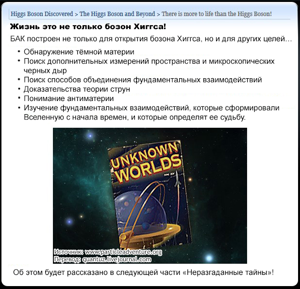 Физика: Бозон Хиггса