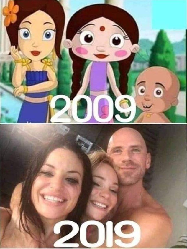 Лучшие приколы про #10YearChallenge