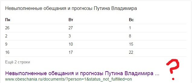 Надо держать свои обещания!