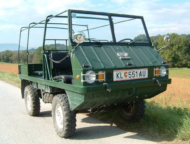Страшный. Volkswagen type 181 (рождение гелика)