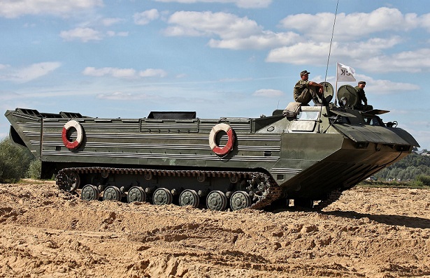 А какая военная техника была в вашем распоряжение?