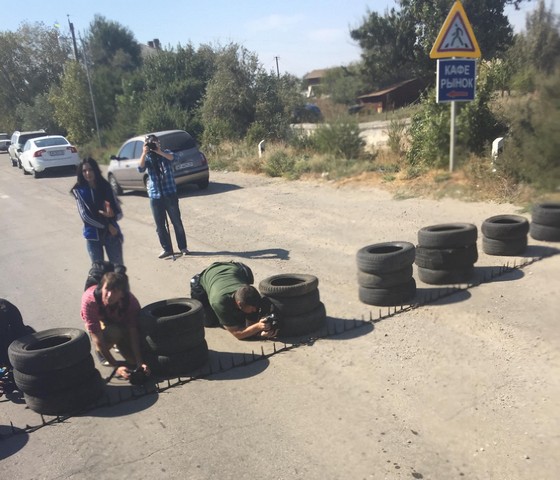 Блокада Крыма началась