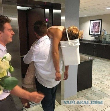 Жена пришла с корпоратива...