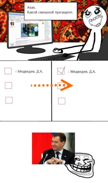Медведев танцует