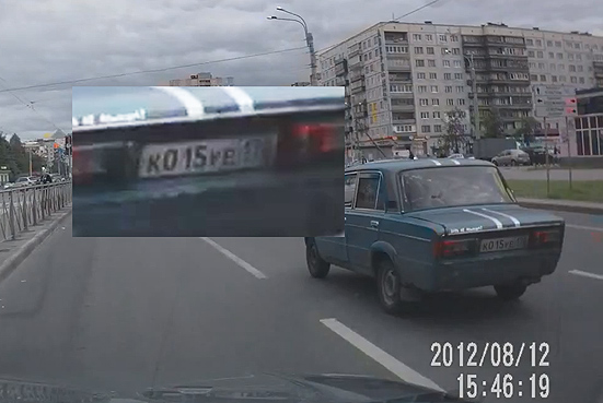 Необычные маневры жЫгулей