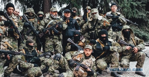 Похороны ополченцев Стаханова