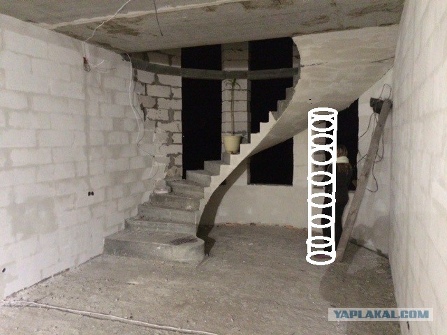 Как я лестницу круговую мастерил