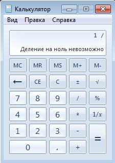 Почему нельзя делить на ноль