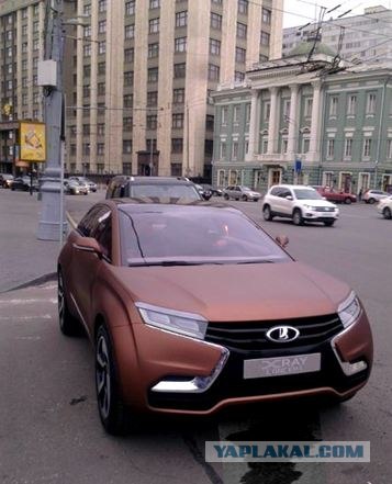 Lada XRay концепт в Москве