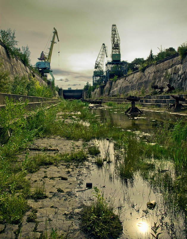 Петровский док. Кронштадт.