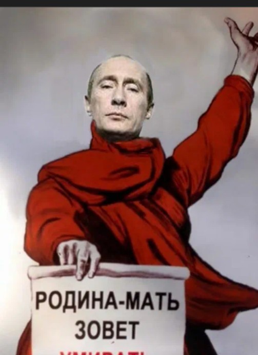 В Видном жалуются на плакат «Родина-мать зовет»