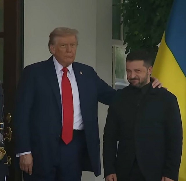 Зеленский прибыл в Белый дом