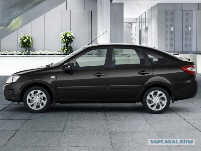 "АвтоВАЗ" опубликовал фото хэтчбека Lada Granta.