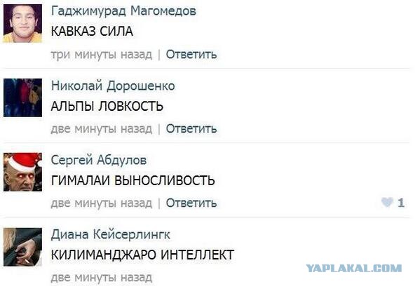 Смешные комментарии из социальных сетей